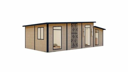 32m2 Modular Wooden House Tiny Home Prefabric Home Review: Affordable Living for Adults